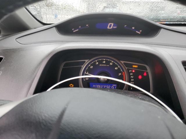 2HGFA1F96AH312129 - 2010 HONDA CIVIC EXL შავი ფოტო 9