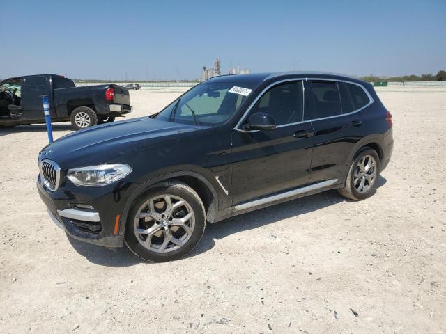 5UXTS1C09M9D71315 - 2021 BMW X3 XDRIVE30E BLACK photo 1