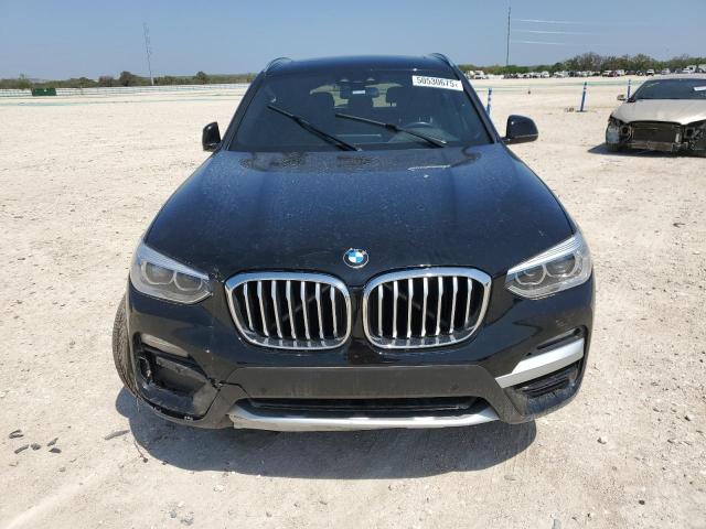 5UXTS1C09M9D71315 - 2021 BMW X3 XDRIVE30E BLACK photo 5