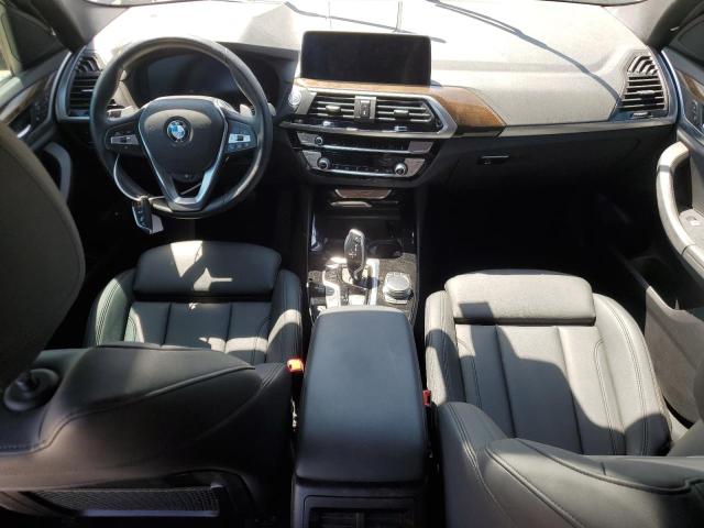 5UXTS1C09M9D71315 - 2021 BMW X3 XDRIVE30E BLACK photo 8