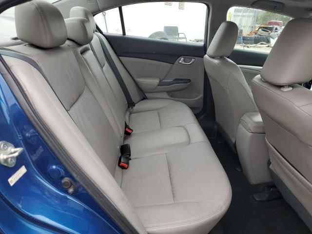 19XFB2F91DE048819 - 2013 HONDA CIVIC EXL BLUE photo 10
