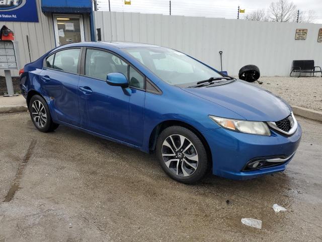 19XFB2F91DE048819 - 2013 HONDA CIVIC EXL BLUE photo 4