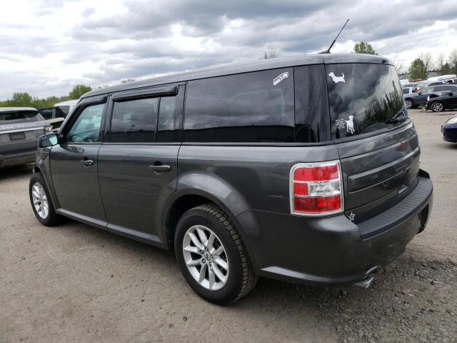 2FMGK5B8XJBA06263 - 2018 FORD FLEX SE GRAY photo 2