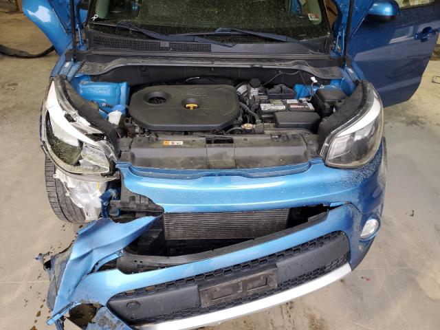 KNDJP3A51H7500814 - 2017 KIA SOUL + BLUE photo 11