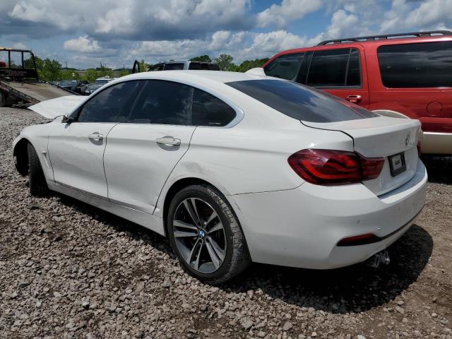 WBA4J1C0XLCE07911 - 2020 BMW 430I GRAN COUPE WHITE photo 2