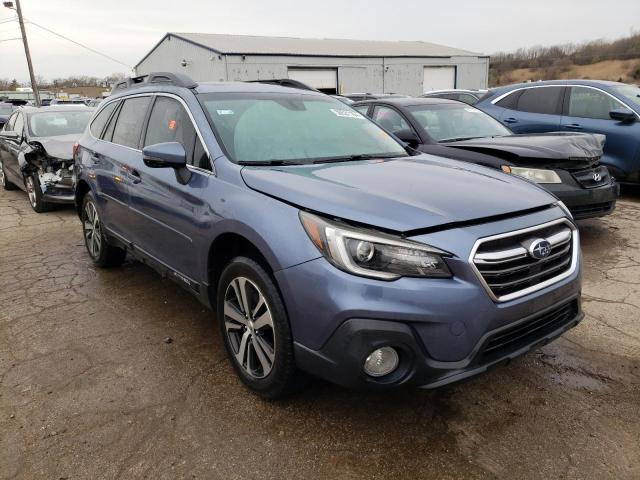 4S4BSANC6J3208469 - 2018 SUBARU OUTBACK 2.5I LIMITED BLUE photo 4