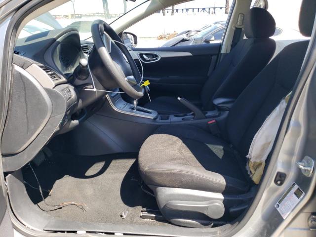 3N1AB7AP2DL771087 - 2013 NISSAN SENTRA S SILVER photo 7