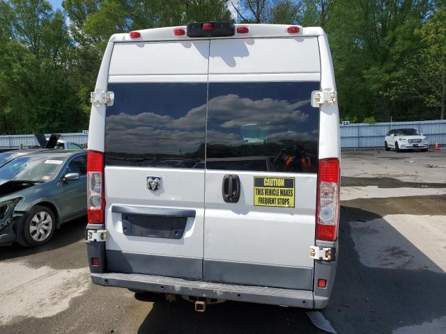 3C6TRVDGXFE504117 - 2015 RAM PROMASTER 2500 HIGH WHITE photo 6