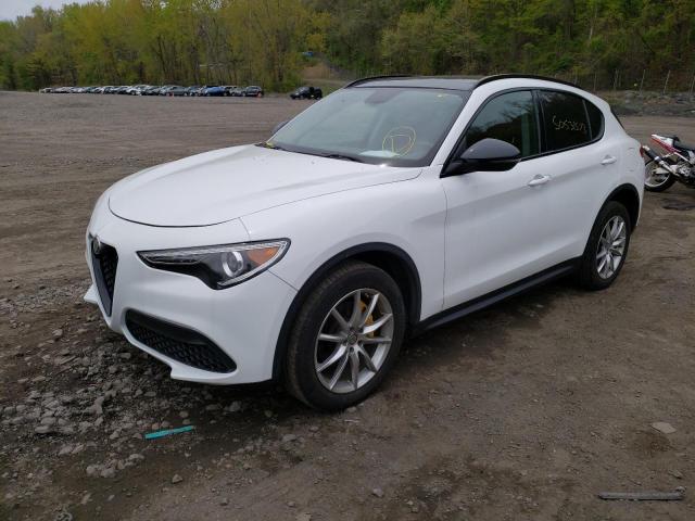 ZASPAKAN0K7C42077 - 2019 ALFA ROMEO STELVIO WHITE photo 1