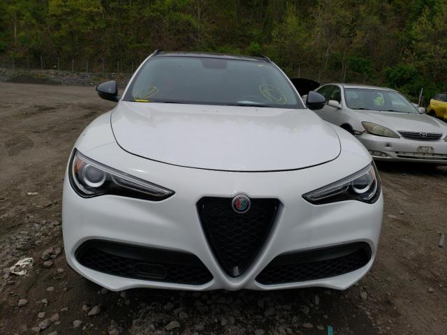 ZASPAKAN0K7C42077 - 2019 ALFA ROMEO STELVIO WHITE photo 5