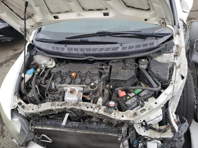 2HGFA1F63BH541715 - 2011 HONDA CIVIC LX-S Blanc photo 11