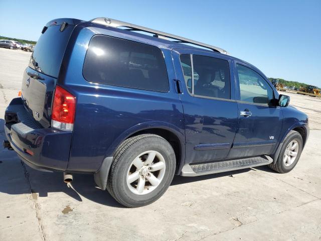 5N1AA08D08N618356 - 2008 NISSAN ARMADA SE BLUE photo 3