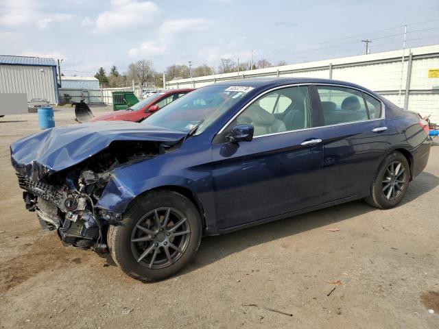 1HGCR2F3XDA015929 - 2013 HONDA ACCORD LX BLUE photo 1