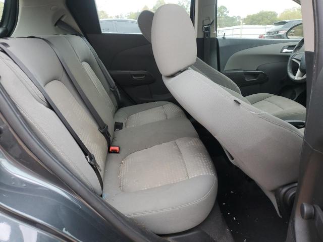 1G1JA6SH2D4222263 - 2013 CHEVROLET SONIC LS GRAY photo 10