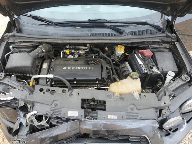 1G1JA6SH2D4222263 - 2013 CHEVROLET SONIC LS GRAY photo 11