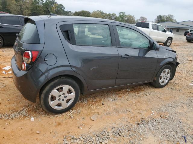 1G1JA6SH2D4222263 - 2013 CHEVROLET SONIC LS GRAY photo 3