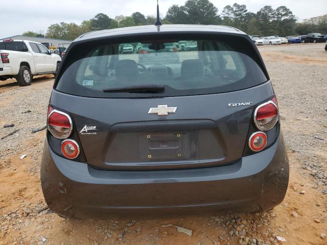 1G1JA6SH2D4222263 - 2013 CHEVROLET SONIC LS GRAY photo 6
