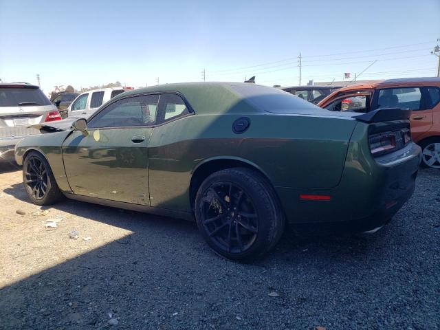 2C3CDZFJ7MH586515 - 2021 DODGE CHALLENGER R/T SCAT PACK GREEN photo 2