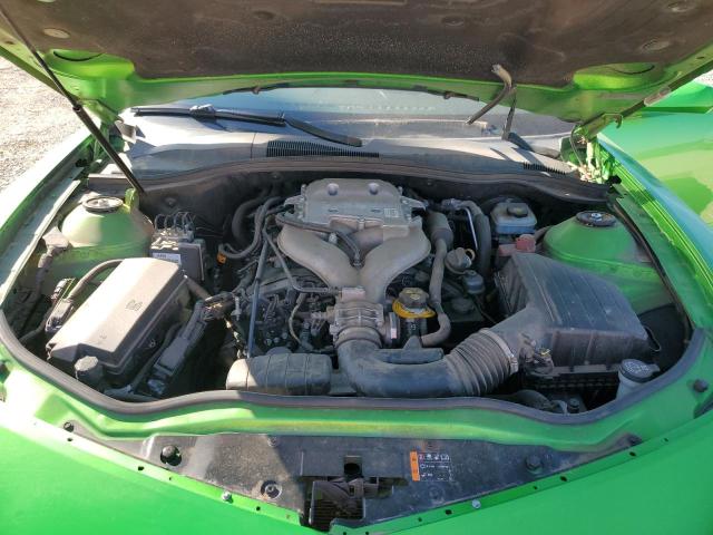 2G1FB1ED6B9132560 - 2011 CHEVROLET CAMARO LT Жасыл фото 11