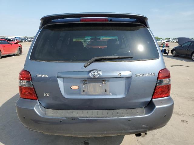 JTEDP21A660126559 - 2006 TOYOTA HIGHLANDER LIMITED BLUE photo 6