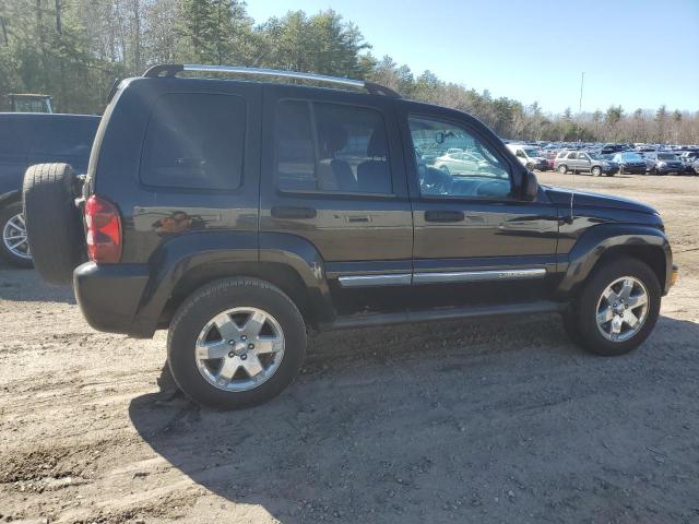 1J4GL58K17W520489 - 2007 JEEP LIBERTY LIMITED BLACK photo 3