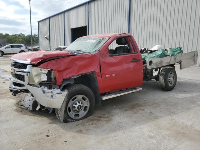 1GC0CVCG9BF205653 - 2011 CHEVROLET SILVERADO C2500 HEAVY DUTY RED photo 1