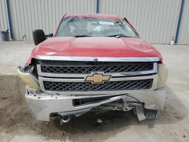 1GC0CVCG9BF205653 - 2011 CHEVROLET SILVERADO C2500 HEAVY DUTY RED photo 5