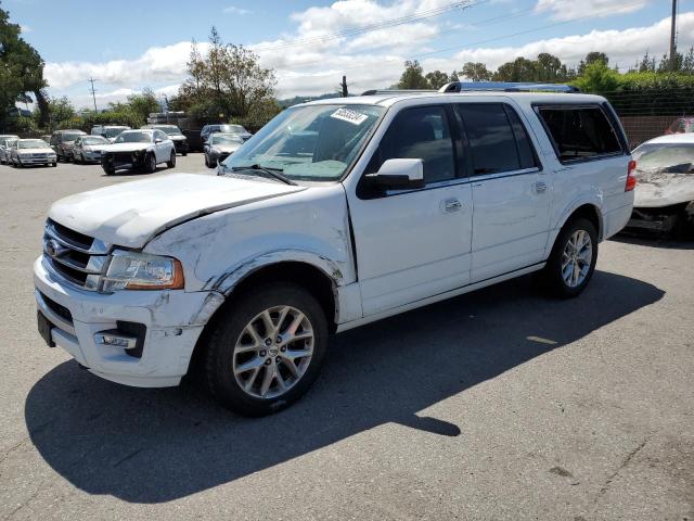 1FMJK2ATXFEF21611 - 2015 FORD EXPEDITION EL LIMITED WHITE photo 1