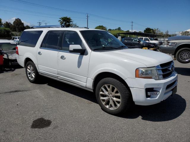 1FMJK2ATXFEF21611 - 2015 FORD EXPEDITION EL LIMITED WHITE photo 4