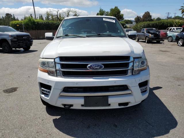 1FMJK2ATXFEF21611 - 2015 FORD EXPEDITION EL LIMITED WHITE photo 5