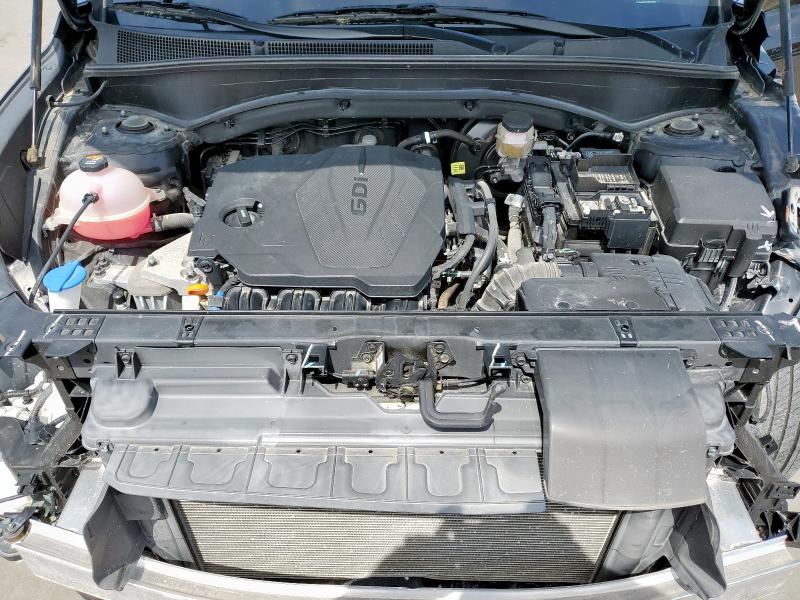 5NMS64AJXNH477015 - 2022 HYUNDAI SANTA FE SEL Черный фото 12