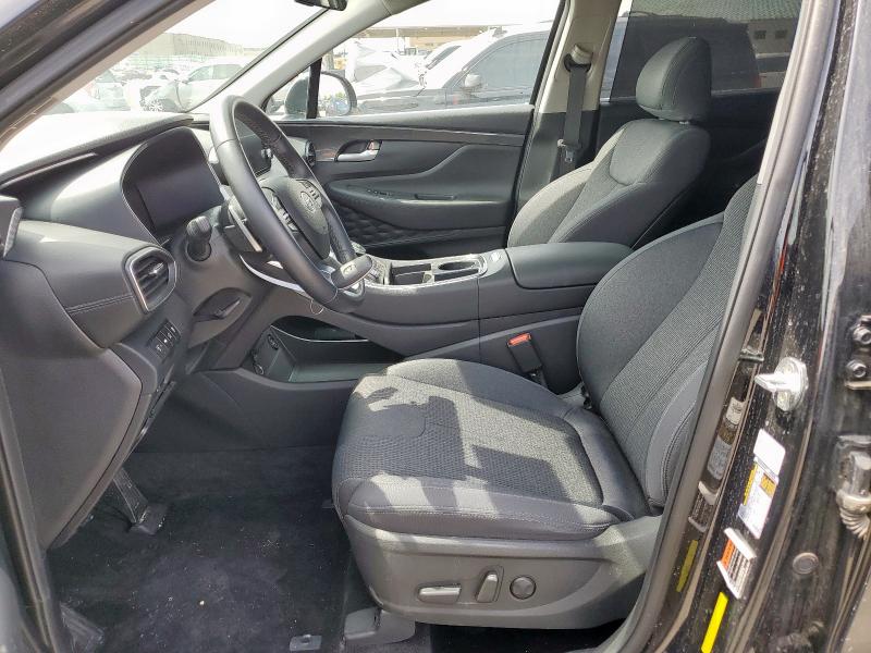 5NMS64AJXNH477015 - 2022 HYUNDAI SANTA FE SEL Черный фото 7