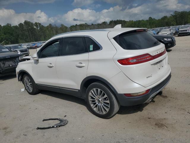5LMCJ3C94HUL54073 - 2017 LINCOLN MKC RESERVE WHITE photo 2