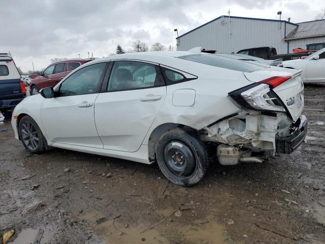 19XFC1F7XME009345 - 2021 HONDA CIVIC EXL თეთრი ფოტო 2