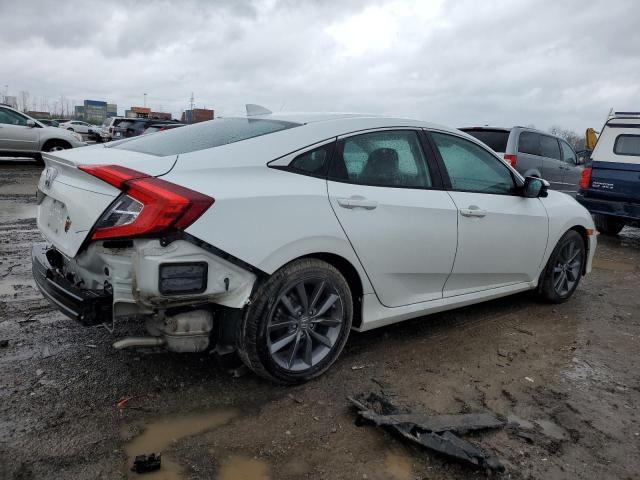 19XFC1F7XME009345 - 2021 HONDA CIVIC EXL თეთრი ფოტო 3