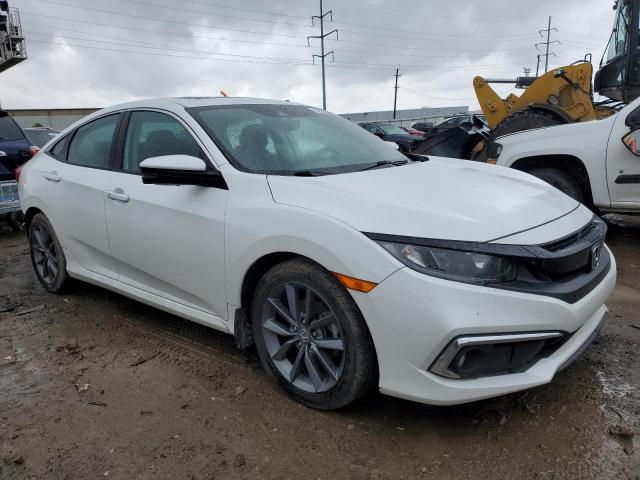 19XFC1F7XME009345 - 2021 HONDA CIVIC EXL თეთრი ფოტო 4