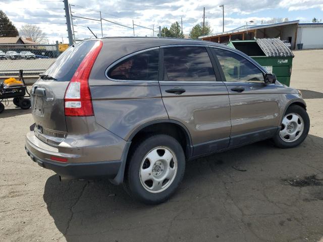 5J6RE4H31BL121646 - 2011 HONDA CR-V LX GRAY photo 3