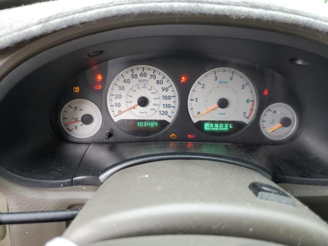 2C4GP54L05R157858 - 2005 CHRYSLER TOWN & COU TOURING TEAL photo 9