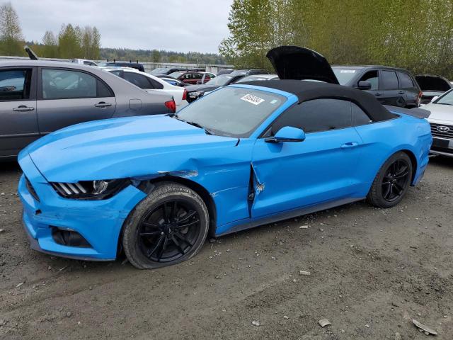 1FATP8UH3H5278791 - 2017 FORD MUSTANG BLUE photo 1