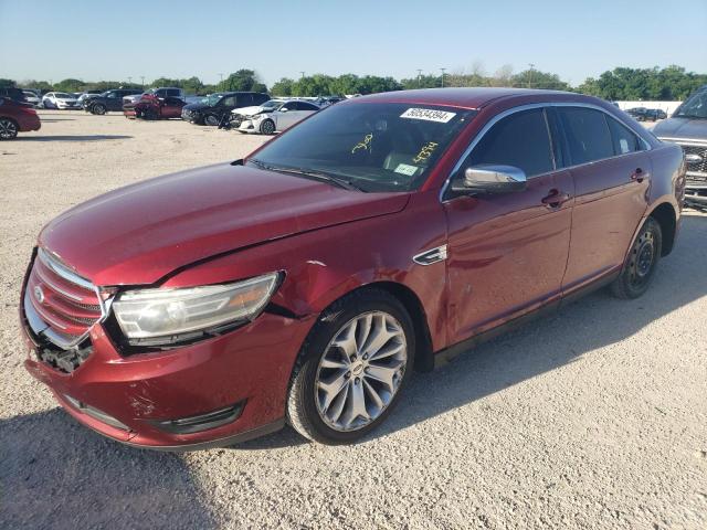 1FAHP2F89GG101794 - 2016 FORD TAURUS LIMITED RED photo 1