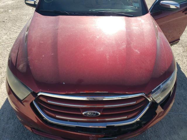 1FAHP2F89GG101794 - 2016 FORD TAURUS LIMITED RED photo 11