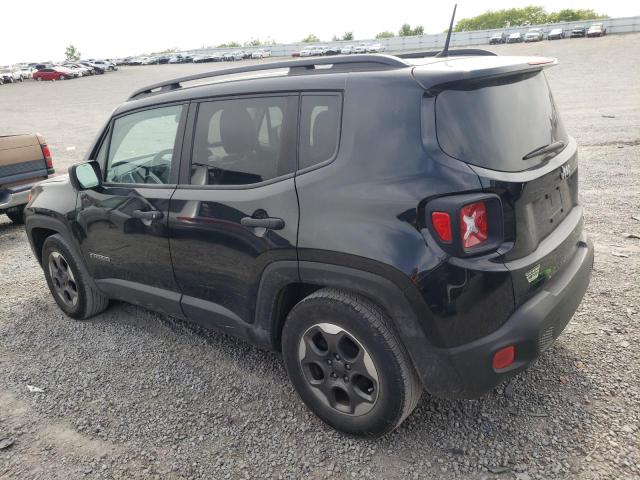 ZACCJAAB9HPF60413 - 2017 JEEP RENEGADE SPORT BLACK photo 2