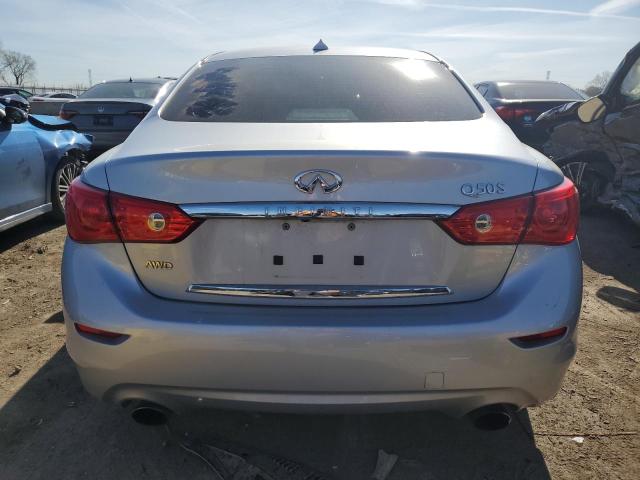 JN1EV7AR1HM830281 - 2017 INFINITI Q50 PREMIUM SILVER photo 6