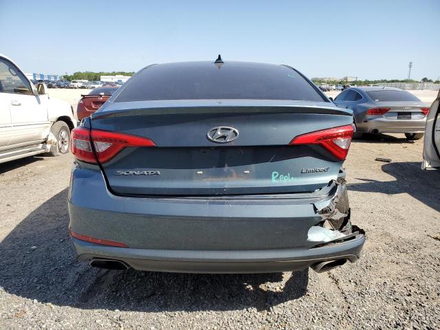 5NPE34AF6GH423606 - 2016 HYUNDAI SONATA SPORT BLUE photo 6