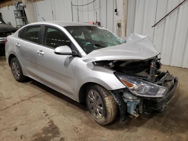 3KPA24AB1KE218903 - 2019 KIA RIO S SILVER photo 4