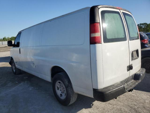 1GCGG29V231187485 - 2003 CHEVROLET EXPRESS G2 WHITE photo 2