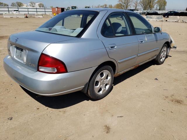 3N1CB51D53L785762 - 2003 NISSAN SENTRA XE SILVER photo 3