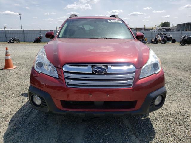 4S4BRBGC9D3308844 - 2013 SUBARU OUTBACK 2.5I PREMIUM RED photo 5