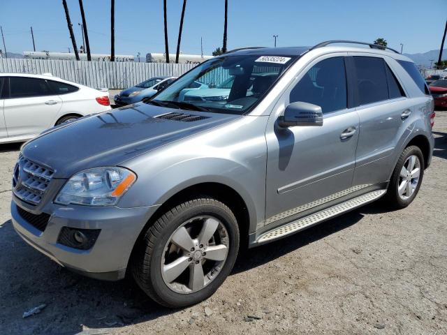 4JGBB8GB3BA645260 - 2011 MERCEDES-BENZ ML 350 4MATIC GRAY photo 1