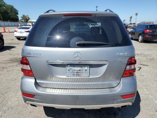 4JGBB8GB3BA645260 - 2011 MERCEDES-BENZ ML 350 4MATIC GRAY photo 6